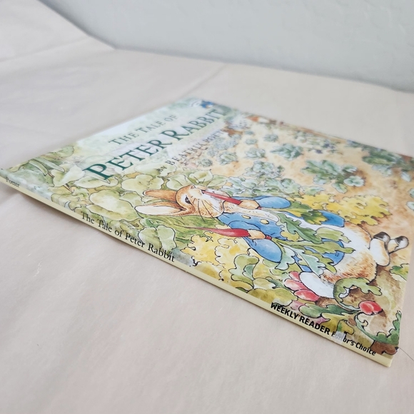 The Tale Of Peter Rabbit Beatrix Potter Hardcover Reading Railroad Books - Picture 2 of 7